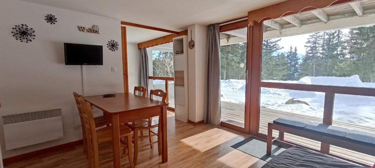 Bel appart pour 4/6 pers plein SUD sans vis a vis Chamrousse Extérieur photo