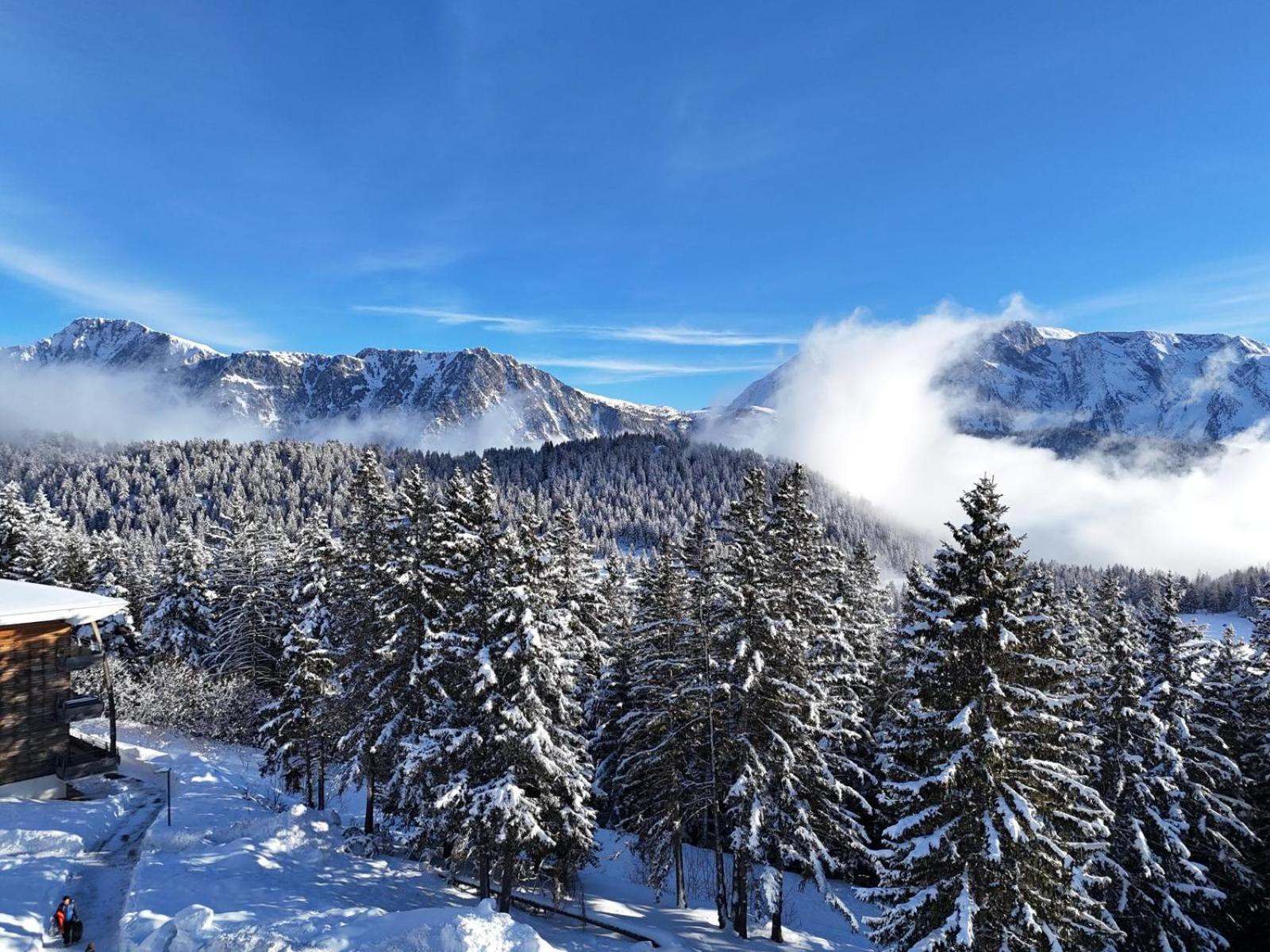 Bel appart pour 4/6 pers plein SUD sans vis a vis Chamrousse Extérieur photo