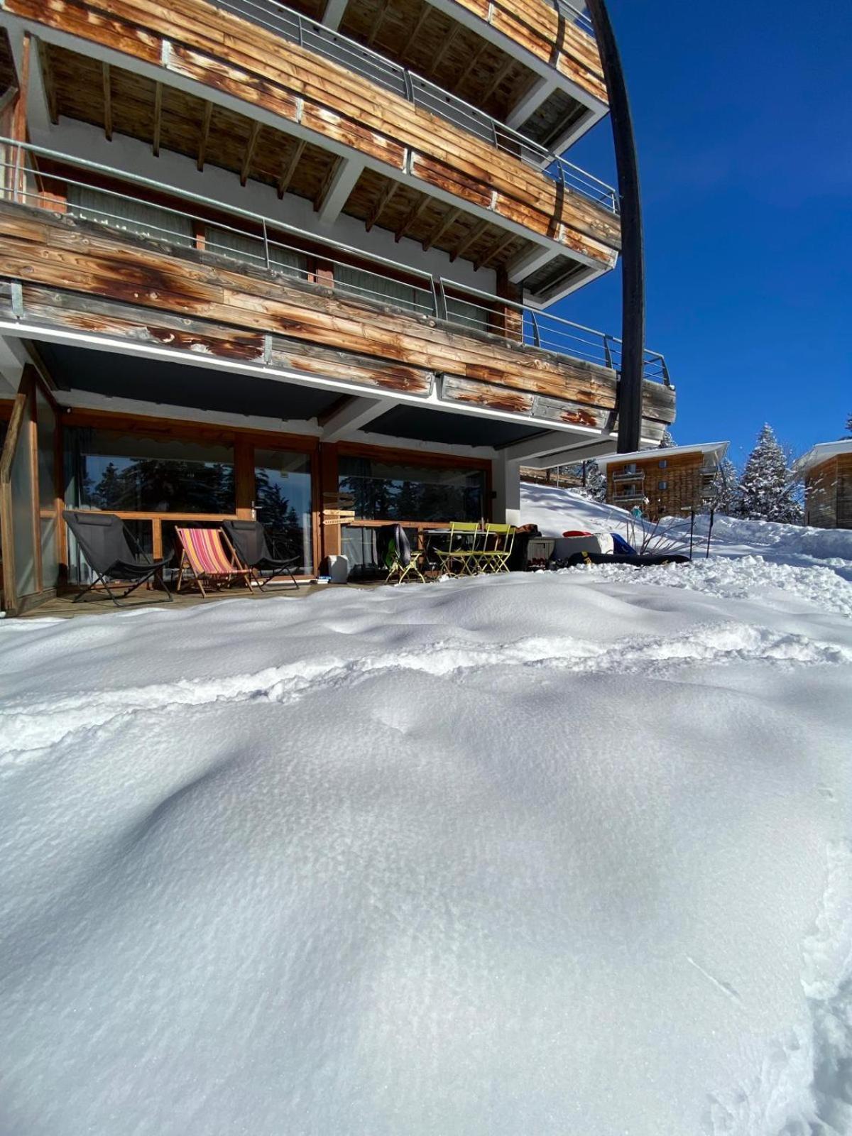 Bel appart pour 4/6 pers plein SUD sans vis a vis Chamrousse Extérieur photo